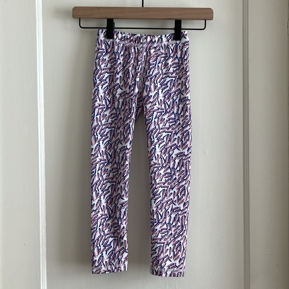 Cosmo Crew Size 5 Leggings UPF 50 for beach ski sports sustainable fabric EUC